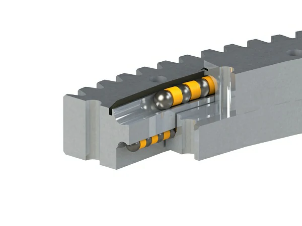 Double-row unequal diameter ball bearings