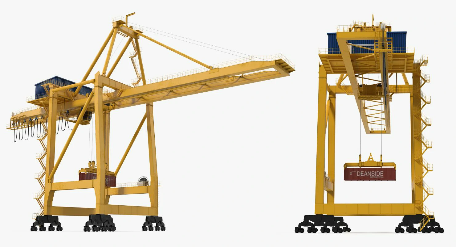 Three-row cylindrical roller combination bearings for Container crane